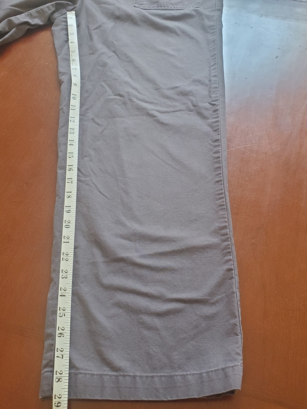 L.L. Bean Classic Fit Women's Drawstring Joggers in Gray Size M - Picture 7 of 7